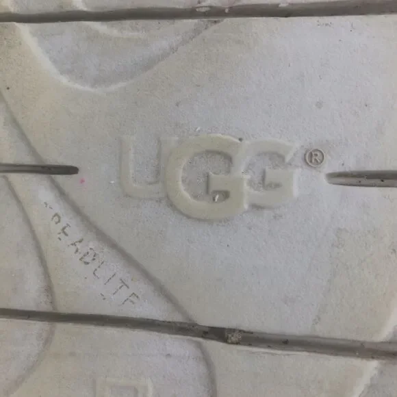 UGG Freamon Waterproof Suede Chukka Boots Mens Size 9 Grey Goat Leather Lining - Picture 14 of 14